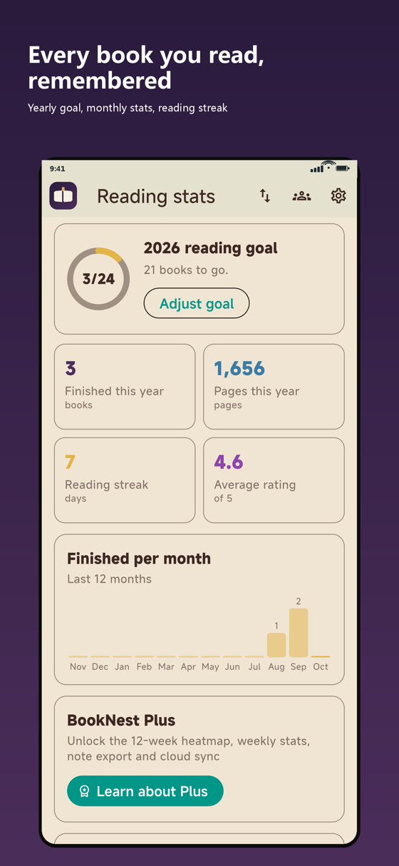 BookNest screenshot 1