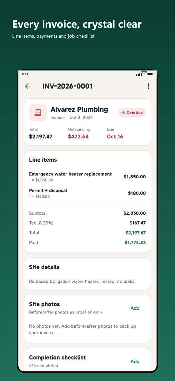 TradeFlow screenshot 2